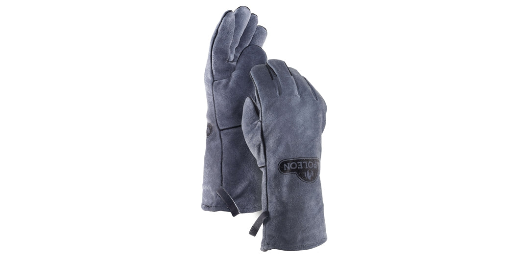 Genuine Leather Barbecue Gloves