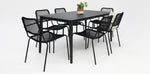 Load image into Gallery viewer, Java Bahamas 7pc Dining Setting - Black
