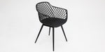 Load image into Gallery viewer, Dallas Java 7pc Dining Setting - Black
