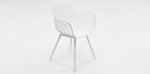 Load image into Gallery viewer, Persia Java Round 5pc Dining Setting - White
