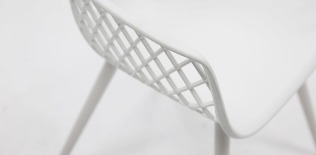 Java Dining Chair 4pc - White