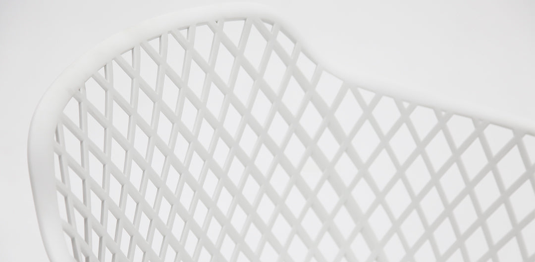 Dallas Java 7pc Dining Setting - White