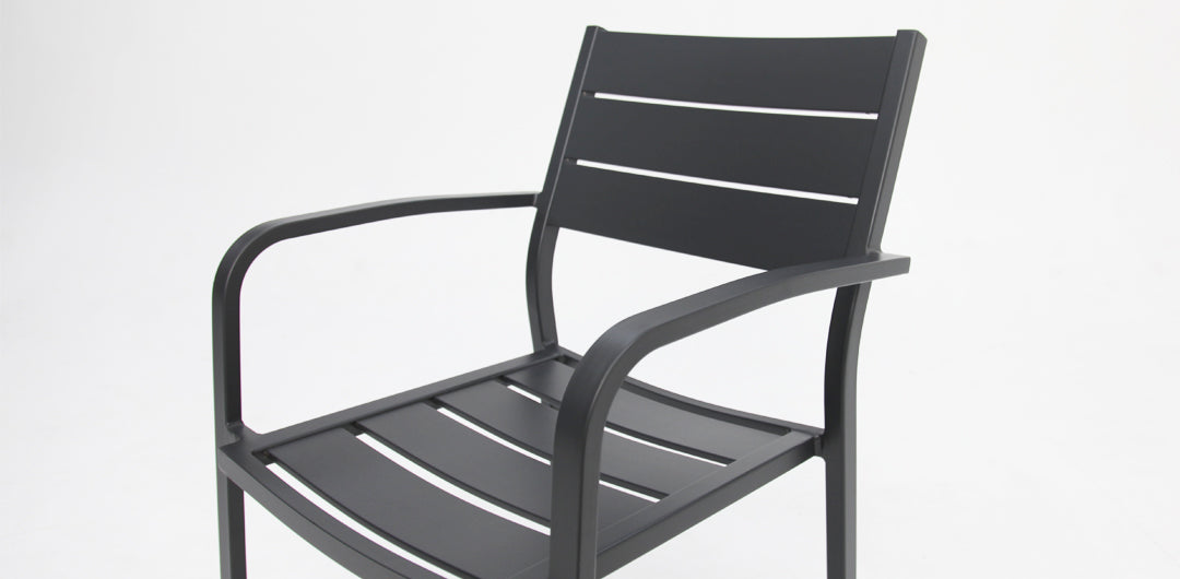 Kingsville armchair gunmetal
