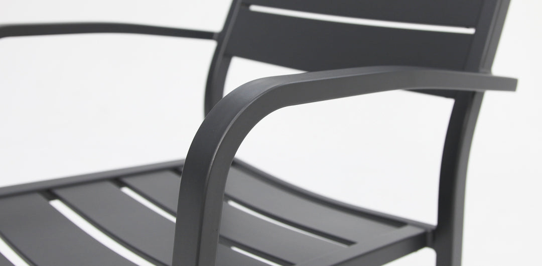Kingsville armchair gunmetal