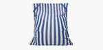 Load image into Gallery viewer, Lazy Days Blue + White Stripe Floating Beanbag
