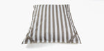 Load image into Gallery viewer, Lazy Days Taupe + White Stripe Floating Beanbag
