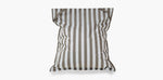 Load image into Gallery viewer, Lazy Days Taupe + White Stripe Floating Beanbag
