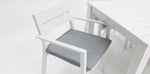 Load image into Gallery viewer, Dallas 9pc Aluminium Dining Setting - White
