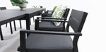Load image into Gallery viewer, Madagascar Dallas 11pc Dining Setting - Black
