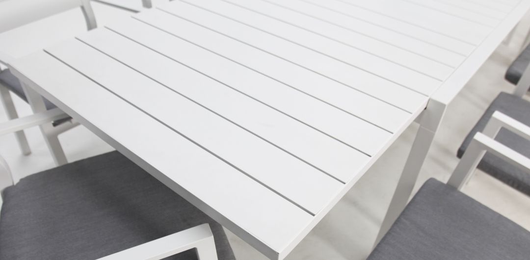 Madagascar Dallas 13pc Dining Setting - White