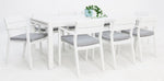 Load image into Gallery viewer, Madagascar Dallas 13pc Dining Setting - White
