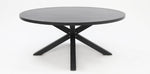 Load image into Gallery viewer, Matzo 173cm Round Dining Table - Gunmetal

