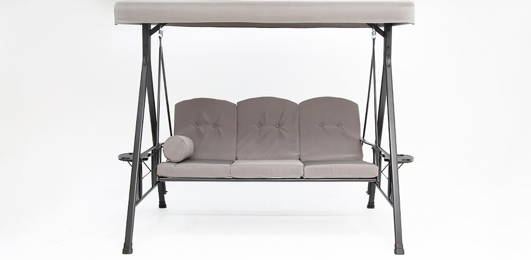 Montego Garden Swing Chair - Grey