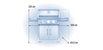 Load image into Gallery viewer, Napoleon Rogue XT 525 SIB 4 Burner BBQ with Infrared Side Burner - RXT525SIBPK-1-AU
