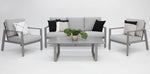Load image into Gallery viewer, Octavia 4pc Lounge - Silver
