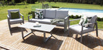 Load image into Gallery viewer, Octavia 4pc Lounge - Silver
