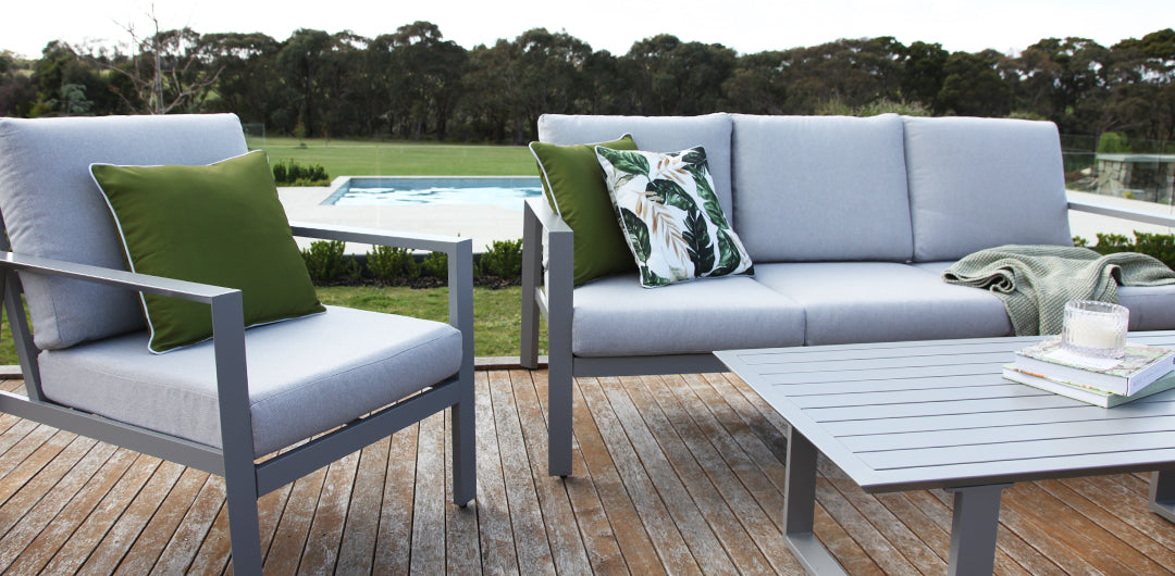 Octavia 4pc Lounge - Silver