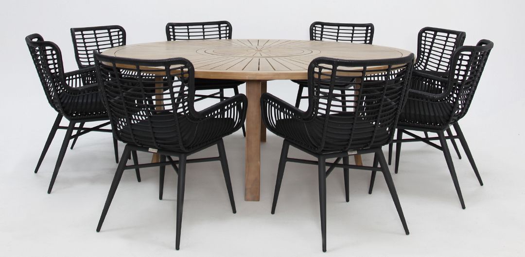 Oscar Astrid 9pc Dining Setting