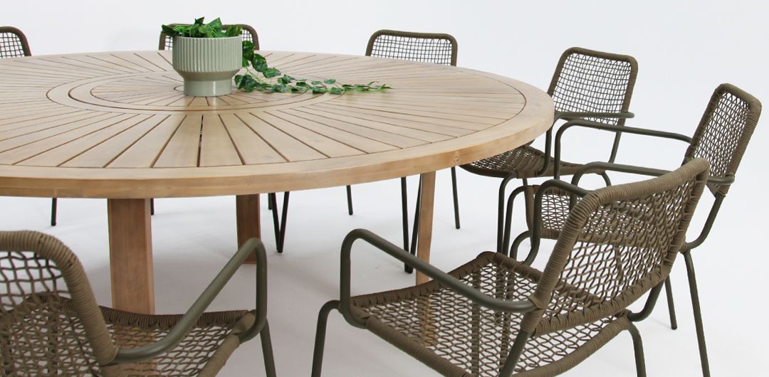 Oscar Bahamas 11pc Dining Setting - Olive
