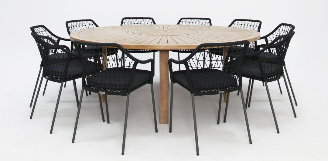 Oscar Jamaica 11pc Dining Setting