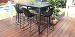 Load image into Gallery viewer, Palma 7pc Bar Setting - Black
