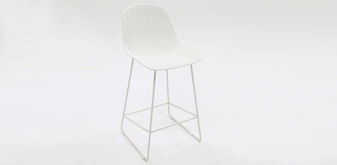Palma 7pc Bar Setting - White