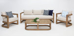 Load image into Gallery viewer, Pannotia 4pc Timber Lounge Setting
