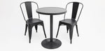 Load image into Gallery viewer, Paris 3pc Dining Setting - Black
