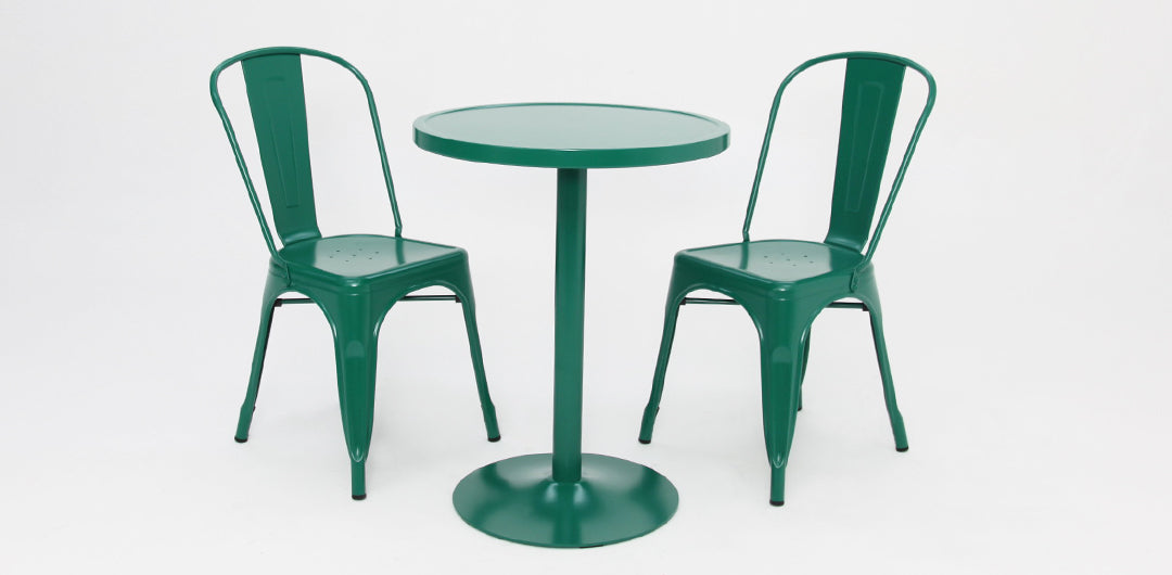 Paris 3pc Dining Setting - Green