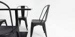 Load image into Gallery viewer, Paris Cannes 5pc Dining Setting - Black
