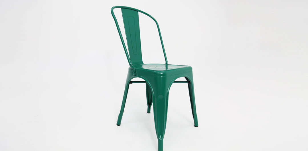 Paris Tolix Chair 4pc - Green