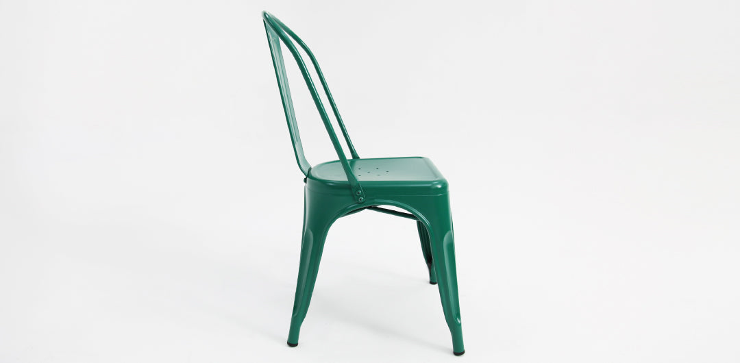 Paris Tolix Chair 4pc - Green