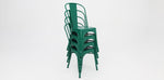 Load image into Gallery viewer, Paris Tolix Chair 4pc - Green

