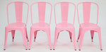 Load image into Gallery viewer, Paris Tolix Chair 4pc - Pink
