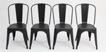 Load image into Gallery viewer, Paris Tolix Chair 4pc - Black
