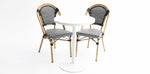 Load image into Gallery viewer, Parisian 3pc Bistro Dining Setting - White
