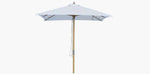 Load image into Gallery viewer, Billy Fresh 2m Bamboo Peninsula Umbrella - Grey
