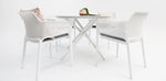 Load image into Gallery viewer, Persia Bailey Armchair Round 5pc Dining Setting - White
