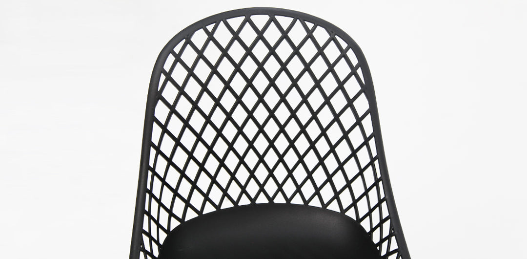 Selina Persia 220cm 9pc Dining Setting - Black