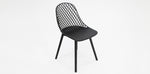 Load image into Gallery viewer, Persia Dining Chair 4pc - Black
