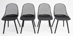 Load image into Gallery viewer, Persia Dining Chair 4pc - Black
