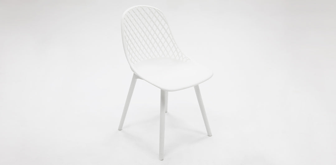 Persia Round 5pc Dining Setting - White