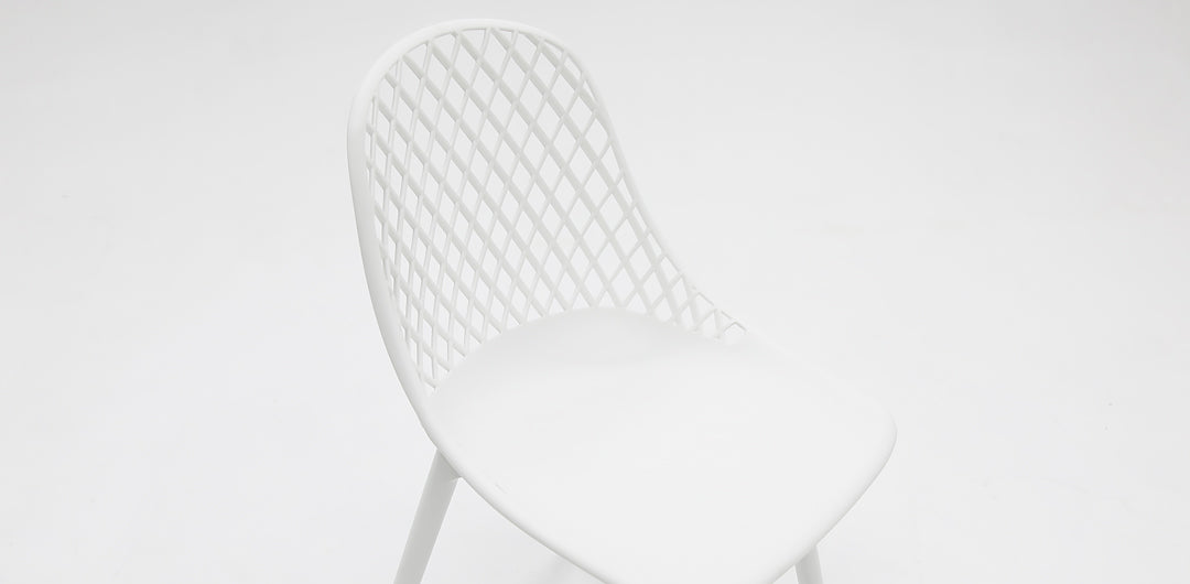 Persia Round 5pc Dining Setting - White