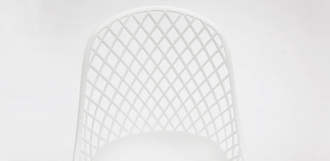 Persia Dining Chair 4pc - White