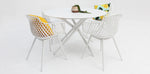 Load image into Gallery viewer, Persia Java Round 5pc Dining Setting - White
