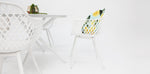 Load image into Gallery viewer, Persia Java Round 5pc Dining Setting - White
