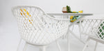 Load image into Gallery viewer, Persia Java Round 7pc Dining Setting - White

