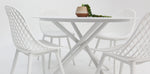 Load image into Gallery viewer, Persia Round 5pc Dining Setting - White
