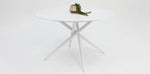 Load image into Gallery viewer, Persia Bailey Armchair Round 5pc Dining Setting - White
