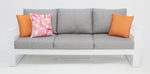 Load image into Gallery viewer, Quaynor 3 Seater Lounge - White
